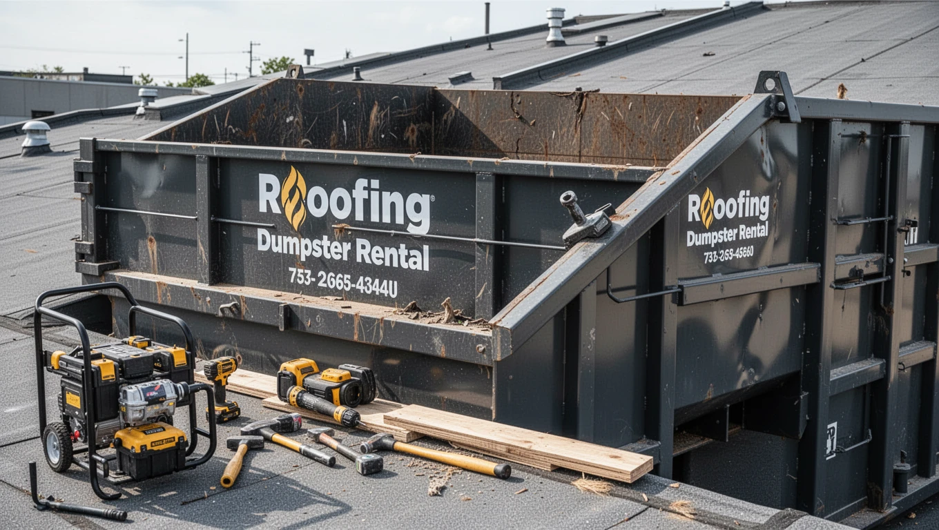 Roofing Dumpster Rental