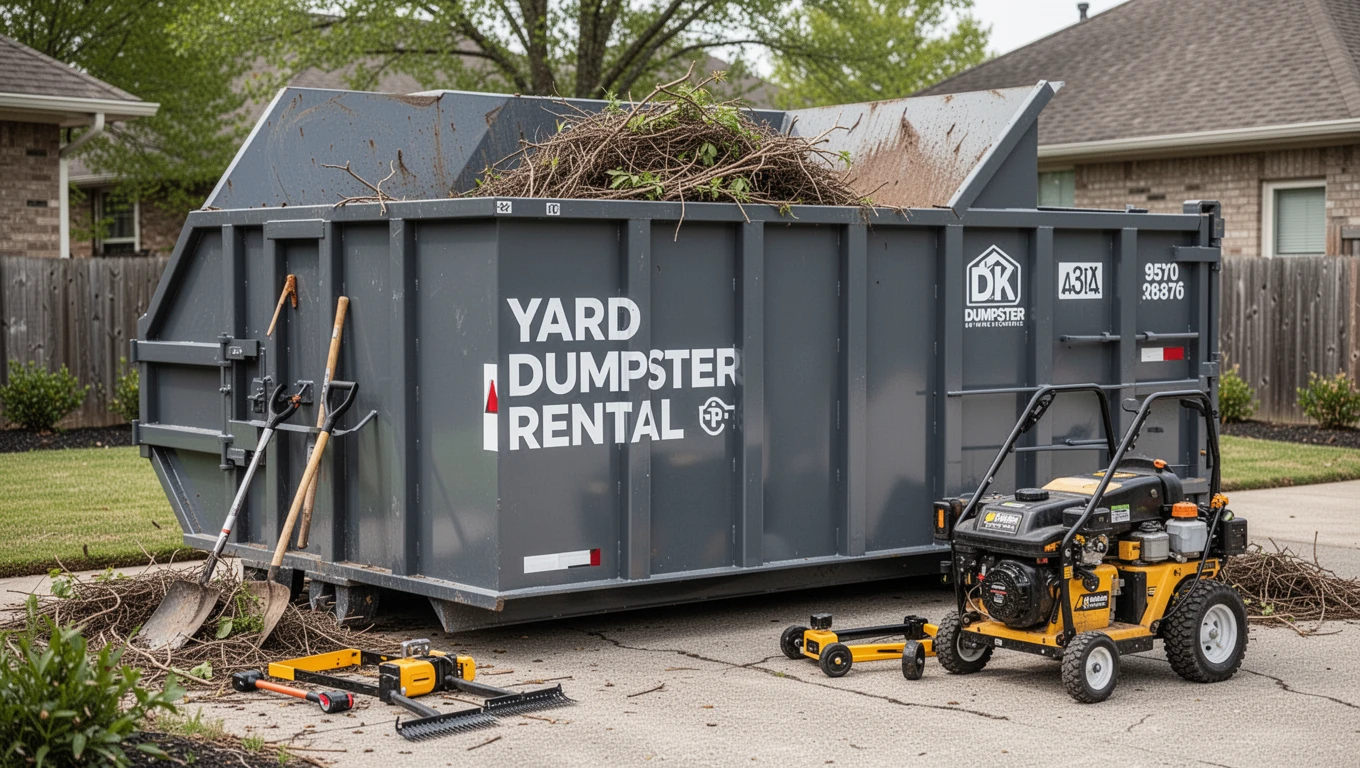 Yard Waste Dumpster Rental