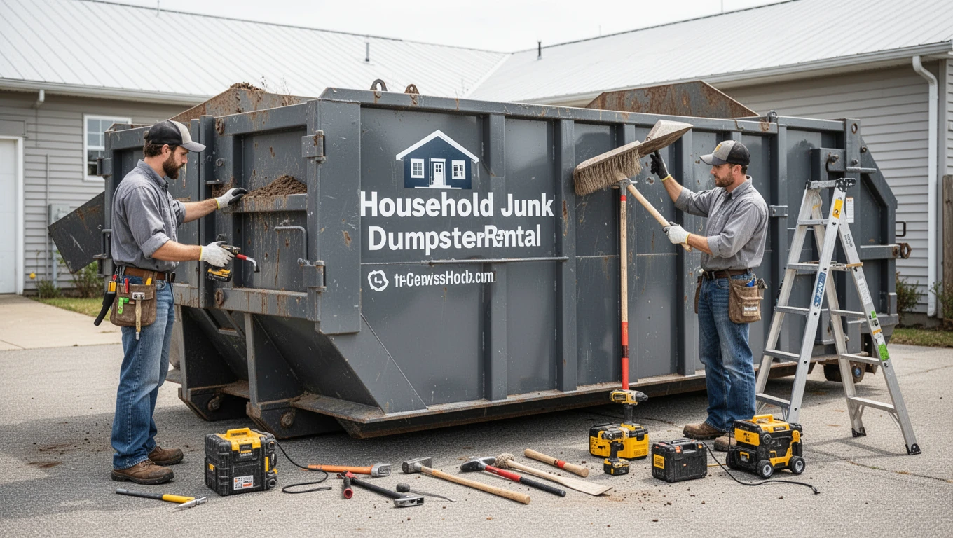 Household Junk Dumpster Rental
